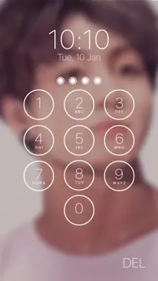 kpop lock screen android App screenshot 1