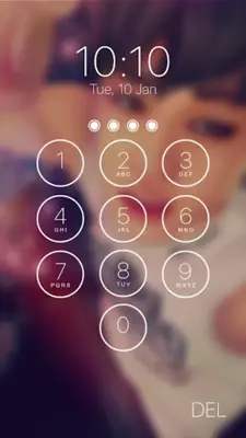 kpop lock screen android App screenshot 5